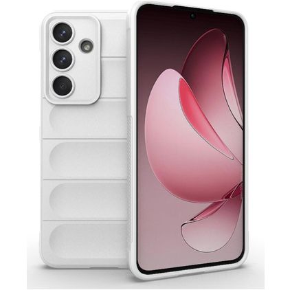 Mobigear Bumpy Coque Samsung Galaxy S25 FE Coque arrière en TPU Souple - Blanc