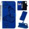 Mobigear Butterfly Housse Samsung Galaxy A51 Etui Porte-Monnaie - Bleu