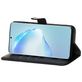 Mobigear Zipper Housse Samsung Galaxy S20 Plus Etui Porte-Monnaie - Noir