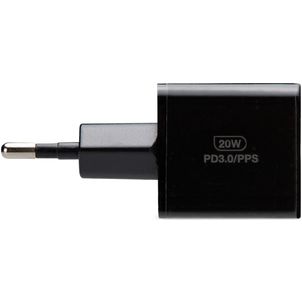 Mobigear Essentials - Simple USB-C Chargeur Apple Lightning 1 mètre Power Delivery 20W - Noir