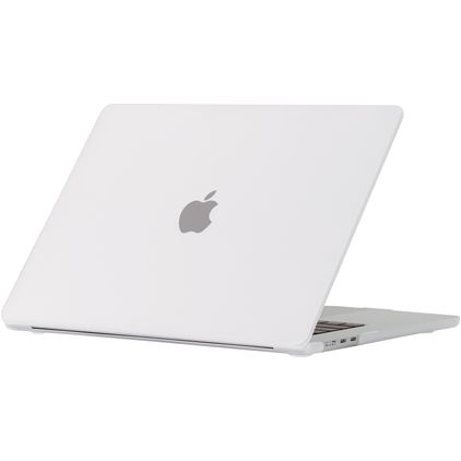 Mobigear Matte MacBook Air 15 pouces (2023-2026) Coque rigide pour MacBook - Transparent - Modèle A2941 / A3114 / A3241 / A3448