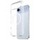 CARE by PanzerGlass Flagship Coque iPhone Air MagSafe Coque arrière Rigide - Transparent / Blanc
