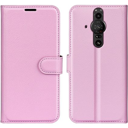 Mobigear Classic Housse Sony Xperia Pro-I Etui Porte-Monnaie - Rose