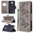 Mobigear Butterfly Housse Nokia 1.3 Etui Porte-Monnaie - Gris
