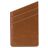 My Style Sticky Card - Porte Cartes en - 2 Cartes - Marron