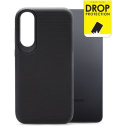 My Style Tough Coque Samsung Galaxy S25 Edge Coque arrière Rigide Anti-Chocs - Noir