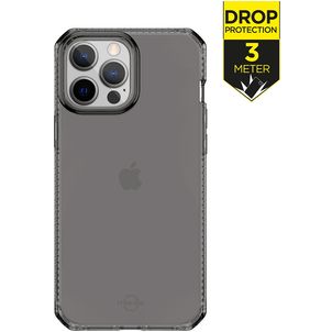 ITSkins SpectrumClear Coque iPhone 13 Pro Coque arrière en TPU Souple Anti-Chocs - Smoke