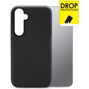 My Style Tough Coque Samsung Galaxy S25 Coque arrière Rigide Anti-Chocs - Noir