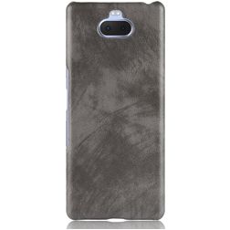 Mobigear Excellent Sony Xperia 10 Plus Plastique rigide Coque arrière - Gris