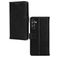 Mobilize Wallet Housse Samsung Galaxy A24 Etui en Cuir Véritable Porte-Monnaie - Noir