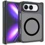 Mobigear Shockproof Coque iPhone Fold MagSafe Coque arrière Rigide - Noir