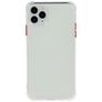 Mobigear Cushion Coque iPhone 12 Pro Max Coque arrière en TPU Souple Anti-Chocs - Blanc
