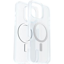 Otterbox React Coque Transparente iPhone 16 Pro Max MagSafe Coque arrière Rigide Anti-Chocs - Transparent