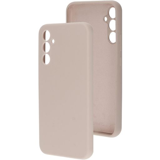 Mobiparts Coque Samsung Galaxy A34 Coque arrière en Silicone - Soft Salmon