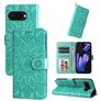 Mobigear Sunflower Housse Google Pixel 9a Etui Porte-Monnaie - Vert