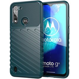 Mobigear Groove Coque Motorola Moto G8 Power Lite Coque arrière en TPU Souple - Vert