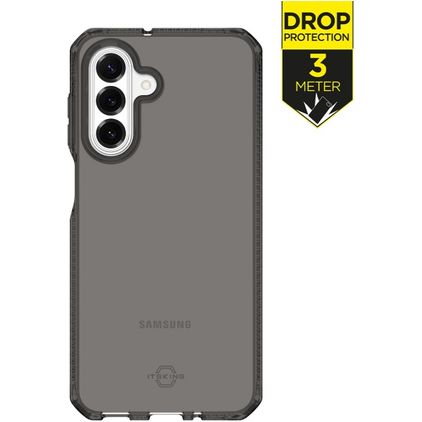 ITSKINS SpectrumClear R Coque Transparente Samsung Galaxy A17 Coque arrière en TPU Souple Anti-Chocs - Smoke