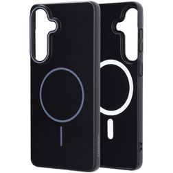 Mobiparts Slim Line Coque Samsung Galaxy S26 Plus MagSafe Coque arrière Rigide - Onyx Black