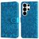 Mobigear Sunflower Housse Samsung Galaxy S26 Ultra Etui Porte-Monnaie - Bleu