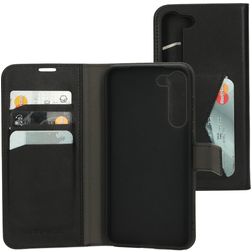 Mobiparts Classic Wallet Housse Samsung Galaxy S23 Plus Etui Porte-Monnaie - Noir