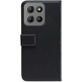 Mobilize Classic Gelly Wallet Housse Motorola Moto G15 Etui Porte-Monnaie - Noir