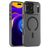 Mobigear Shockproof Coque iPhone 17 Pro Max MagSafe Coque arrière Rigide - Noir