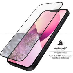 PanzerGlass Edge to Edge iPhone 13 Mini Verre trempé Protection d'écran - Compatible Coque - Noir