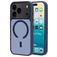 Mobiparts Hardcover Coque iPhone 17 Pro MagSafe Coque arrière Rigide - Satin Blue