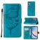 Mobigear Butterfly Housse Samsung Galaxy A35 Etui Porte-Monnaie - Bleu