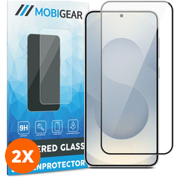 Mobigear Premium Samsung Galaxy S25 FE Verre trempé Protection d'écran - Compatible Coque (Lot de 2)