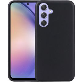 Mobigear Basics Coque Samsung Galaxy A56 Coque arrière en TPU Souple - Noir