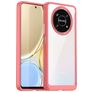 Mobigear Crystal Coque HONOR Magic 4 Lite Coque arrière Rigide - Transparent / Rouge