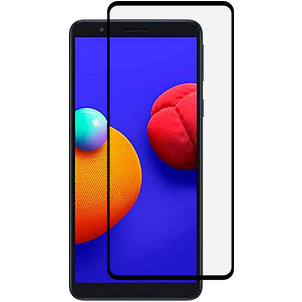 Mobigear Premium Samsung Galaxy A01 Core Verre trempé Protection d'écran - Compatible Coque - Noir