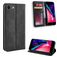Mobigear Sensation iPhone SE (2020) Étui Portefeuille - Noir