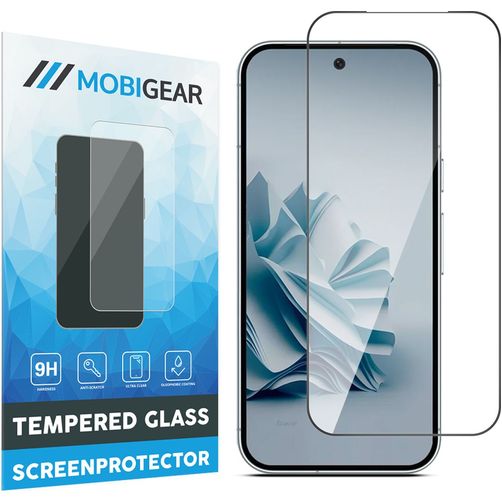 Mobigear Premium Google Pixel 9 Pro XL Verre trempé Protection d'écran - Compatible coque - Noir