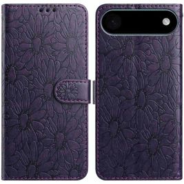Mobigear Flowers Housse iPhone Air Etui Porte-Monnaie - Violet