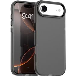 Mobigear Crystal iPhone Air Plastique rigide Coque arrière - Noir