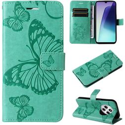 Mobigear Butterfly Housse Xiaomi Redmi 14C Etui Porte-Monnaie - Vert