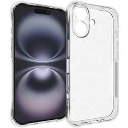 Mobigear Cushion Coque Transparente iPhone 17 Coque arrière en TPU Souple - Transparent