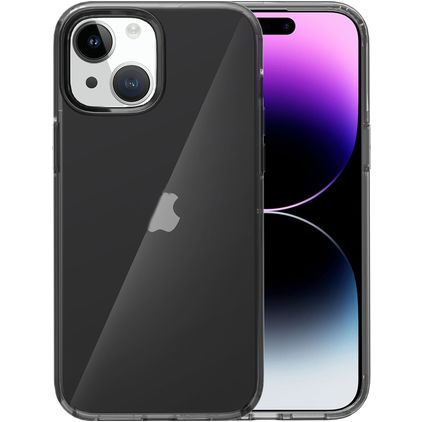 Mobigear Crystal Coque iPhone 15 Coque arrière Rigide - Gris
