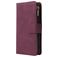 Mobigear Zipper Housse Huawei P40 Etui Porte-Monnaie - Rouge