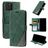 Mobigear Rhombus Housse iPhone 12 Pro Etui Porte-Monnaie - Vert