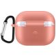 Mobigear Classic Coque Apple AirPods 3 Coque en Silicone Souple - Orange