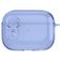 Mobigear Crystal Clip Coque Apple AirPods Pro 1 Coque Rigide - Bleu
