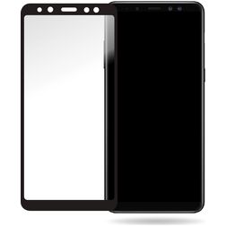 Mobilize Premium Samsung Galaxy A8 (2015) Verre trempé Protection d'écran - Compatible Coque - Noir