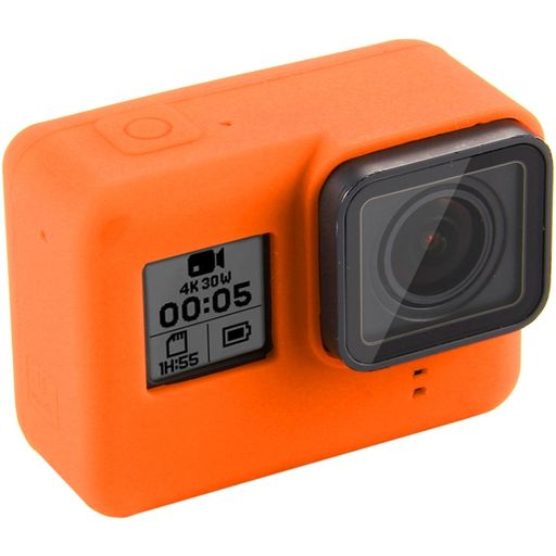 Mobigear Classic Coque GoPro HERO 5 / 6 / 7 / 2018 Coque en Silicone Souple - - GoPro HERO 5 / 6 / 7 / 2018 - Orange