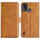 Mobigear Slim Magnet Housse Nokia G11 Plus Etui Porte-Monnaie - Cognac