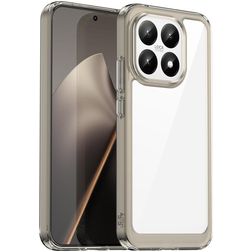 Mobigear Crystal Coque Xiaomi 15T Coque arrière Rigide - Gris