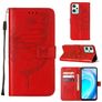 Mobigear Butterfly Housse Realme 9 Pro Etui Porte-Monnaie - Rouge