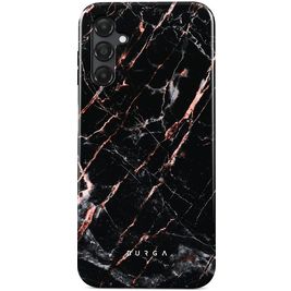 Burga Tough Coque Samsung Galaxy A25 Coque arrière Rigide Anti-Chocs - Rose Gold Marble